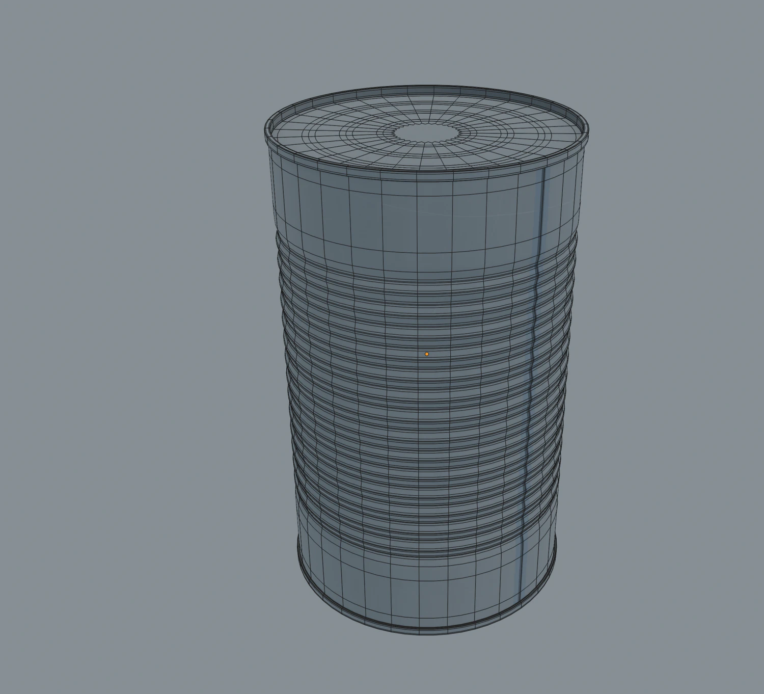 tin can 3D Model .c4d .max .obj .3ds .fbx .stl .blend 