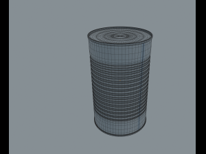tin can 3D Модель