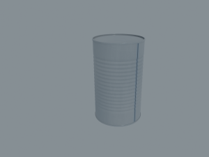 tin can 3D Модель