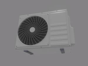 air conditioner 3D Model