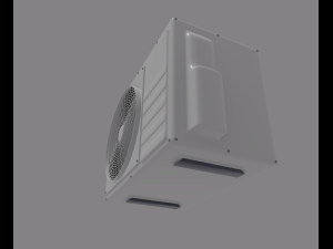 air conditioner 3D Model