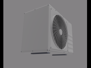 air conditioner 3D Model