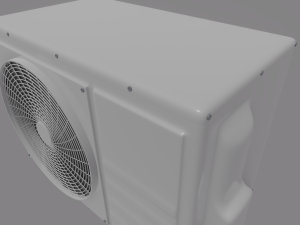 air conditioner 3D Model