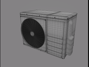 air conditioner 3D Model