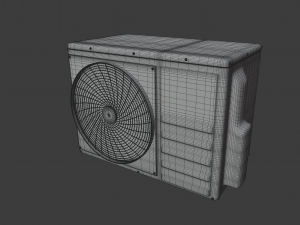 air conditioner 3D Model