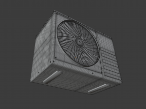 air conditioner 3D Model