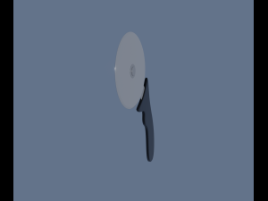 pizza knife Modelo 3D