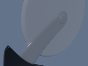 pizza knife Modelo 3D