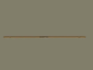 wooden clothes hanger 3D Model