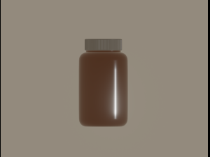 drugs bottle 3Dモデル