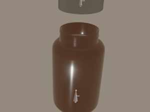 drugs bottle 3Dモデル