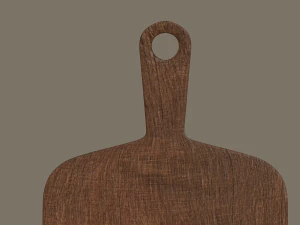 wooden chopping board 3D Model