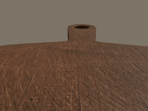 wooden chopping board 3D 模型