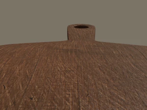 wooden chopping board 3D Model