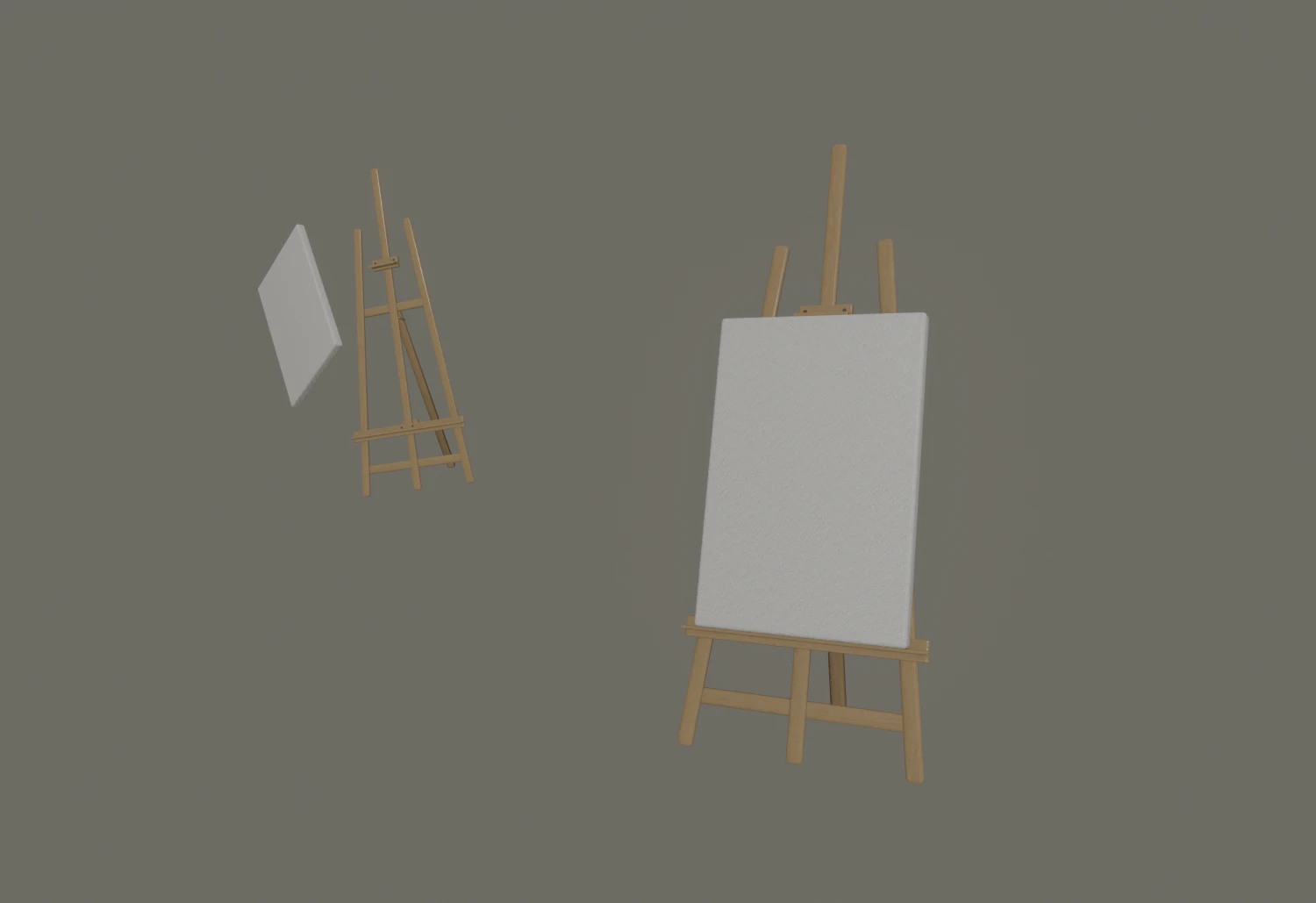 easel 3D Model .c4d .max .obj .3ds .fbx .stl .blend 