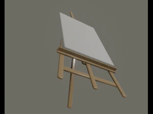 easel 3D Model