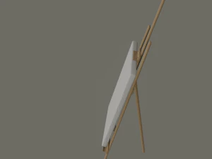 easel 3D Model