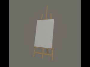 easel Modelo 3D