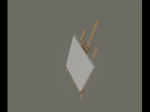easel 3D Model
