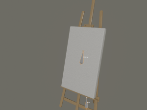 easel Modelo 3D