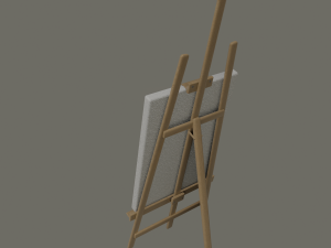 easel Modelo 3D