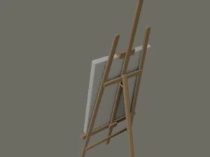easel 3D Model