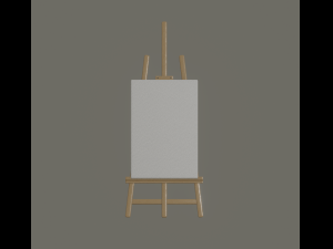 easel Modelo 3D