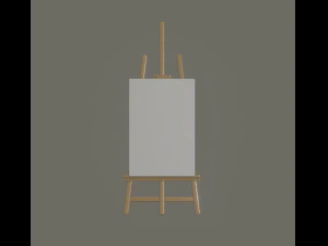 easel 3D Model