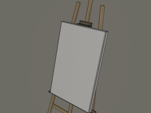 easel Modelo 3D