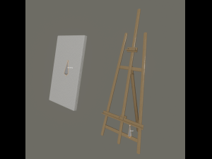 easel Modelo 3D
