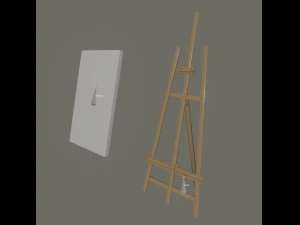 easel 3D Model