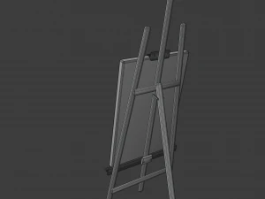 easel 3D Model