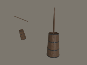 butter churn 3D Модель