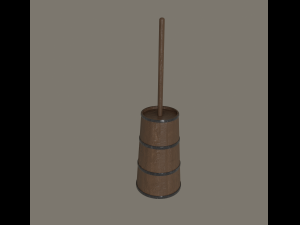 butter churn 3D Модель