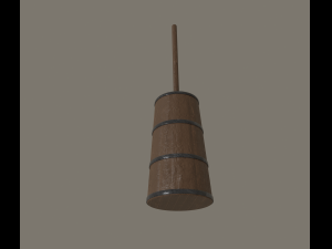 butter churn 3D Модель