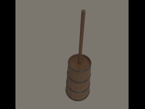 butter churn 3D Модель