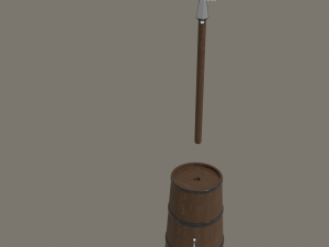 butter churn 3D Модель