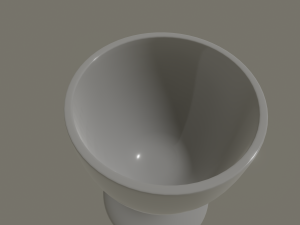 egg cup Model 3D