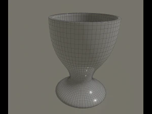egg cup 3D Model