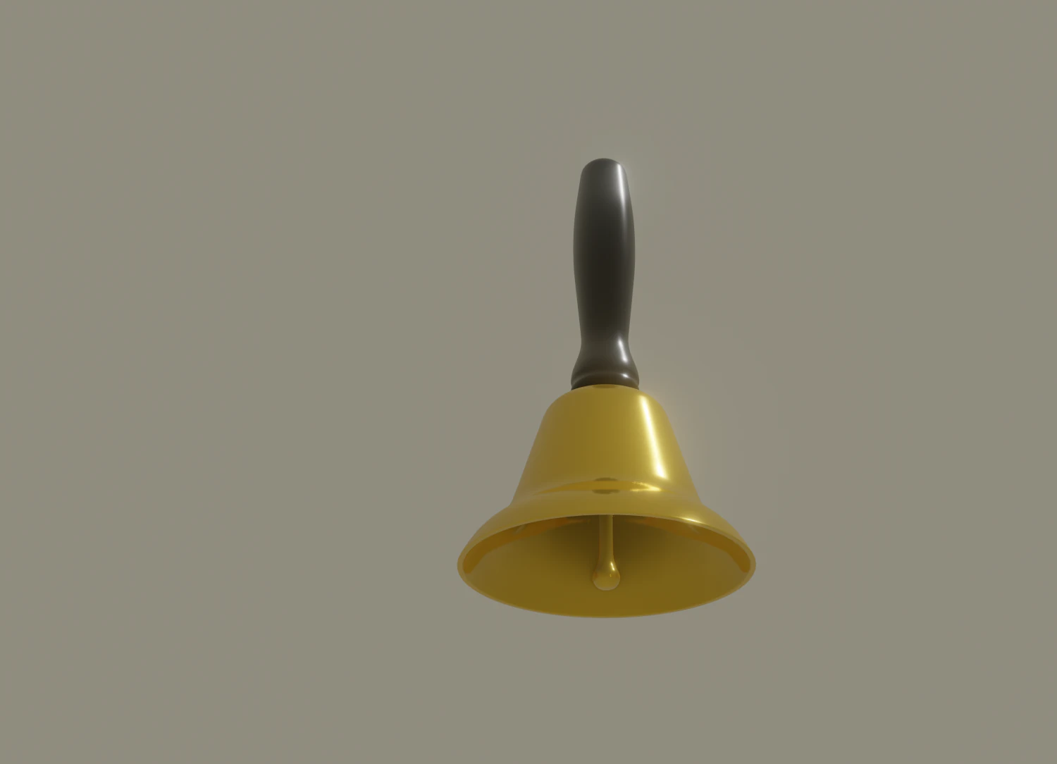 handbell 3D Model .c4d .max .obj .3ds .fbx .stl .blend