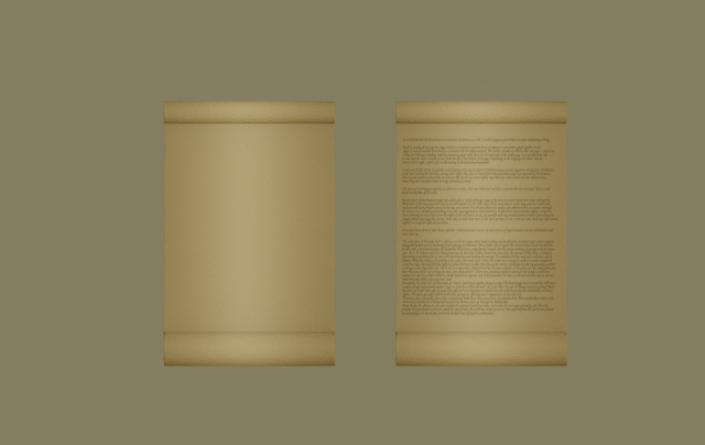 scroll 3D-Modell .c4d .max .obj .3ds .fbx .stl .blend 