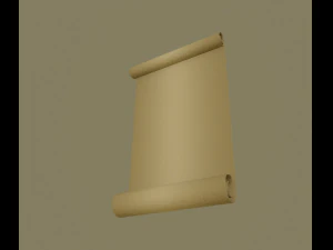 scroll 3D Model