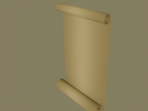 scroll 3D-Modell