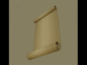 scroll 3D Model