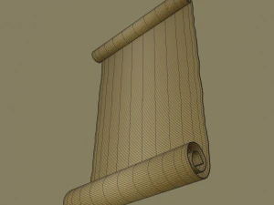 scroll 3D Model