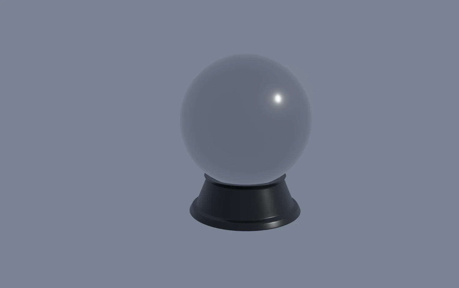 crystal ball 3D Model .c4d .max .obj .3ds .fbx .stl .blend 