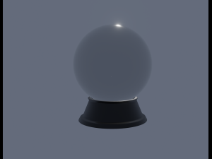 crystal ball 3D 모델