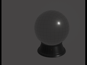 crystal ball 3D 모델