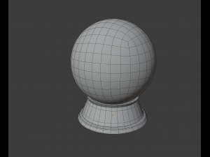 crystal ball 3D 모델