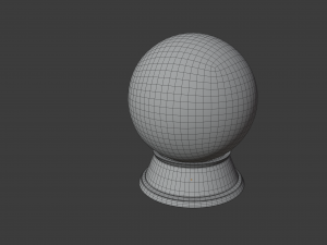 crystal ball 3D 모델